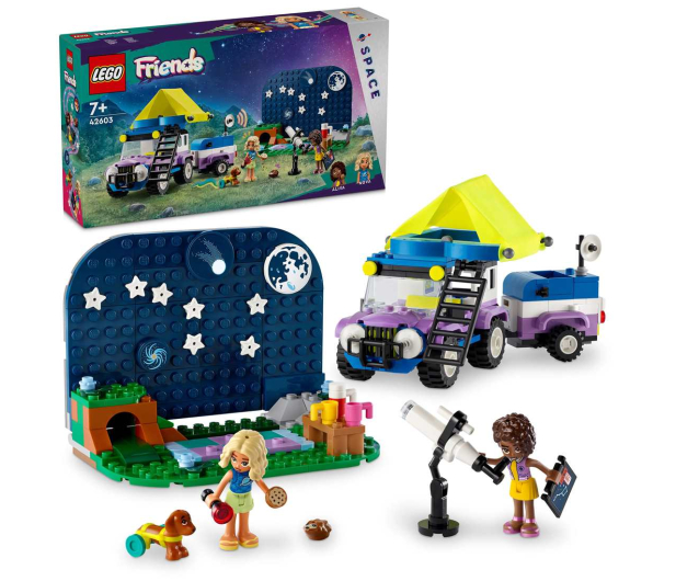 LEGO Friends 42603 Kamper z mobilnym obserwatorium gwiazd - 1202675 - zdjęcie